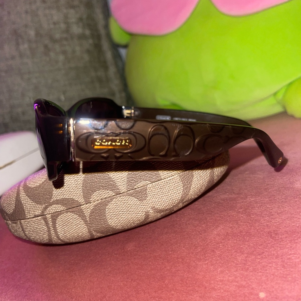 Vintage Coach Lisbeth brown Sunglasses - Picture 5 of 5